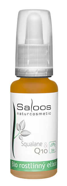 SALOOS Bio Rostlinný Elixír Squalane & Q10 20 ml