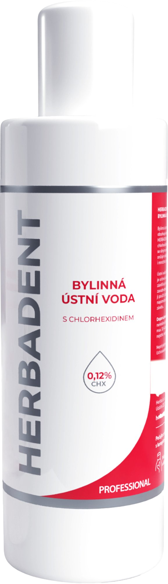 HERBADENT Professional Bylinná ústna voda CHX 0,12% 240 ml