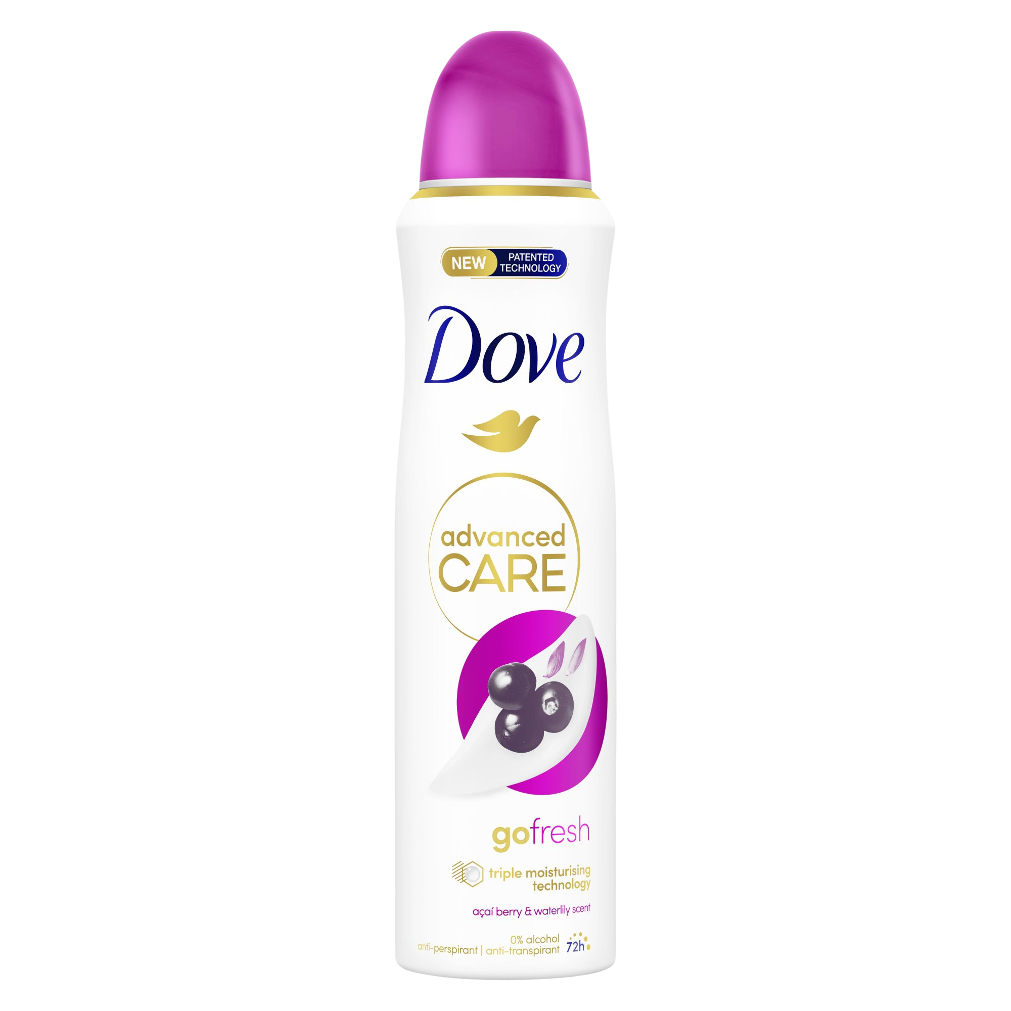 DOVE Advanced care go fresh Acai antiperspirant sprej 150 ml
