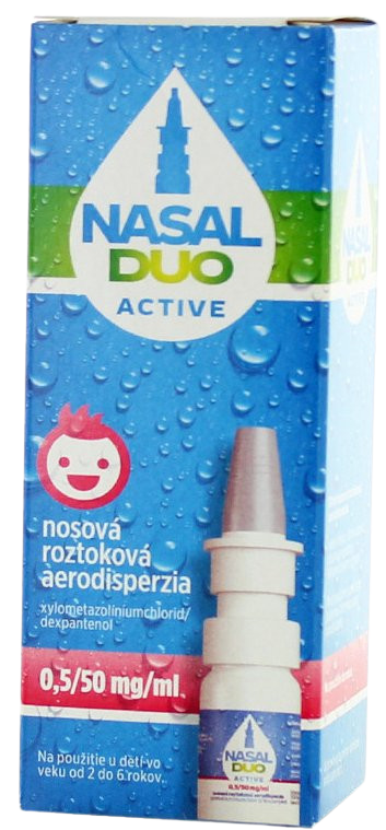 NASAL DUO ACTIVE 0,5/50 mg/ml nosová roztoková aerodisperzia 10 ml kúpite na Pilulka.sk