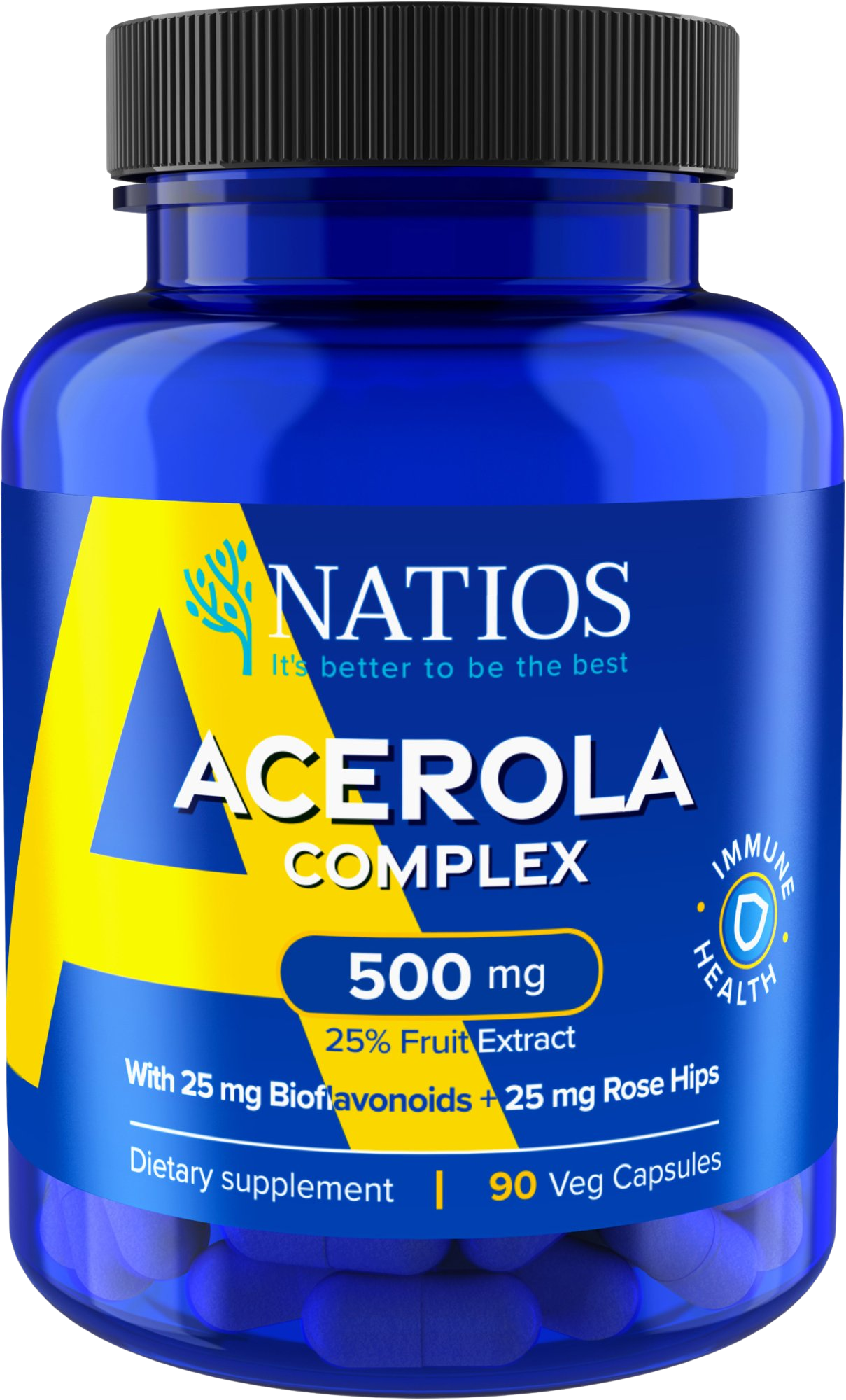NATIOS Acerola Complex 500 mg 90 kapslí