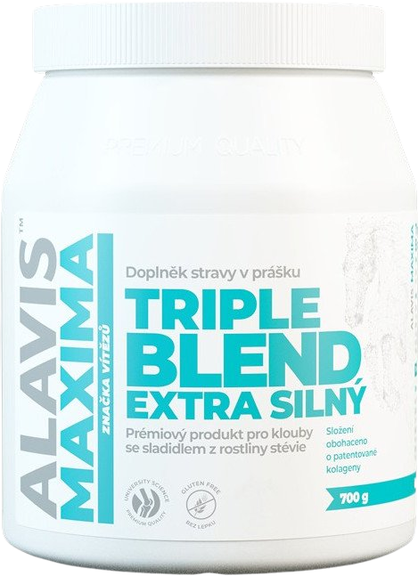 Alavis MAXIMA Triple blend extra silný prášok na prípravu nápoja na výživu kĺbov a chrupaviek 700 g