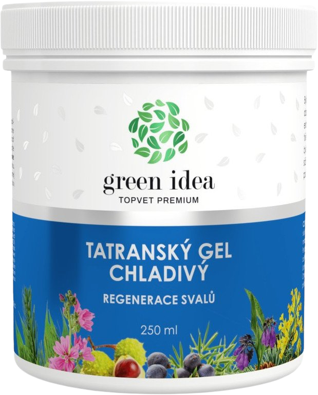 TOPVET Tatranský bylinný chladivý gél 250 ml
