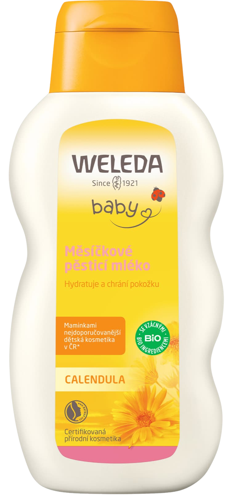 WELEDA Nechtíkové telové mlieko 200 ml