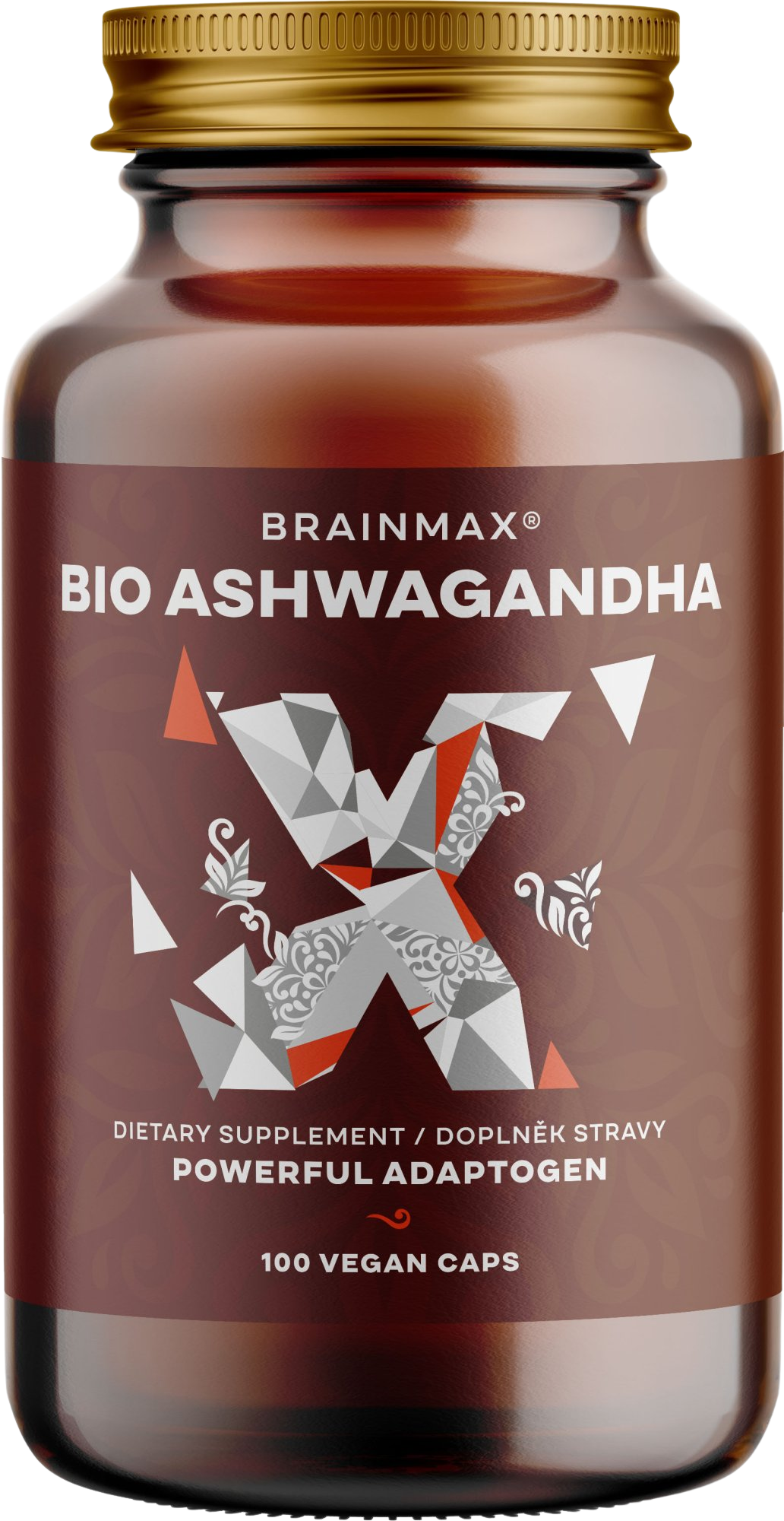 BrainMax BIO Ashwagandha 560 mg, 100 kapslí