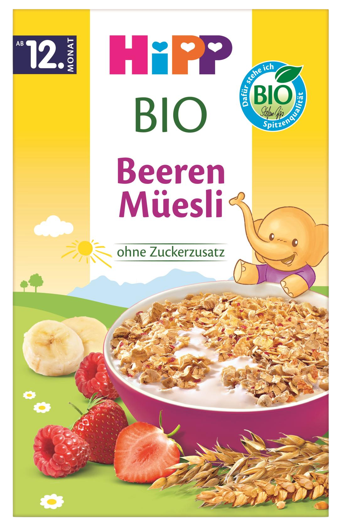 HIPP BIO Müsli s ovocem ze zahrádky 200 g