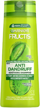 GARNIER Fructis Antidandruff upokojujúci šampón na všetky typy vlasov s lupinami, 250 ml