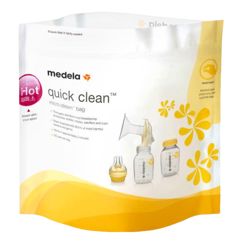 MEDELA Quick Clean vrecká na čistenie v mikrovlnej rúre 5 ks