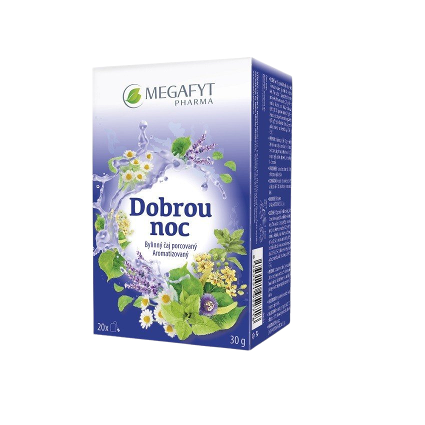 MEGAFYT Dobrú noc bylinný čaj 20 x 1.5 g kúpite na Pilulka.sk