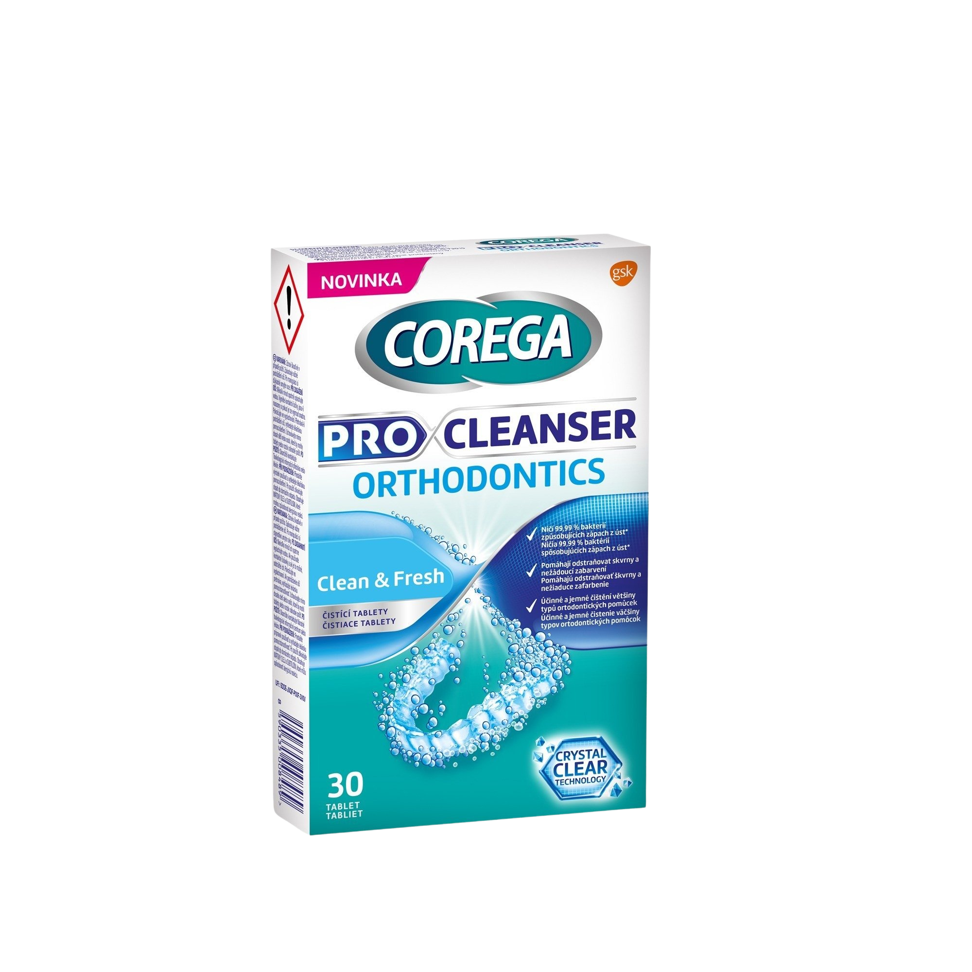 COREGA PRO CLEANSER ORTHODONTICS kúpite na Pilulka.sk