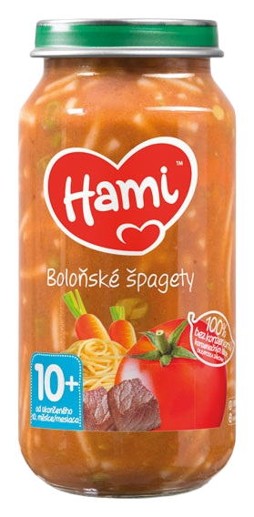 HAMI Bolonské špagety od 10.mesiaca 250 g