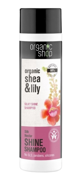 ORGANIC SHOP ECO - Hodvábny nektár - Šampón 280 ml