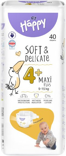 BELLA HAPPY Baby maxi plus 40 kusov