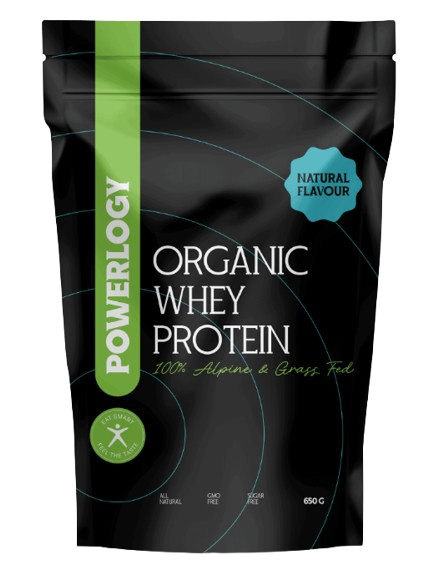 POWERLOGY Organic Whey Protein 650 g