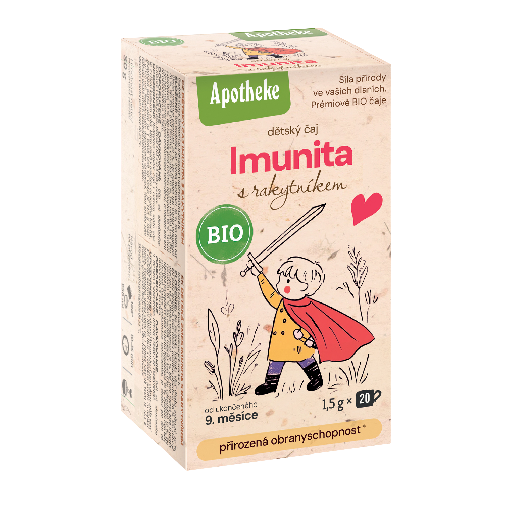 APOTHEKE BIO čaj dětský Imunita s rakytníkem čaj 20 x 1.5 g
