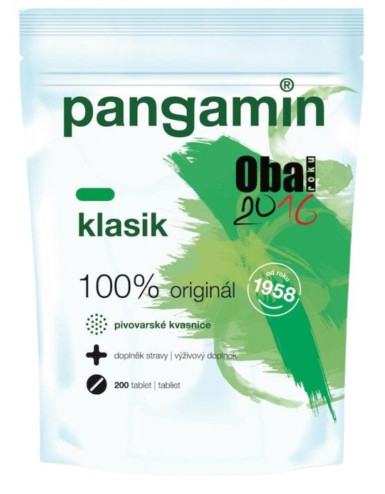 Pangamin KLASIK Vrecko 200 tabliet