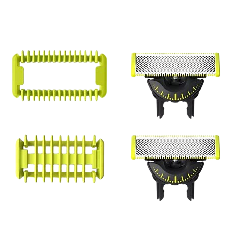 Philips OneBlade QP624/50 náhradní břity 360 na tvář a tělo 2 ks