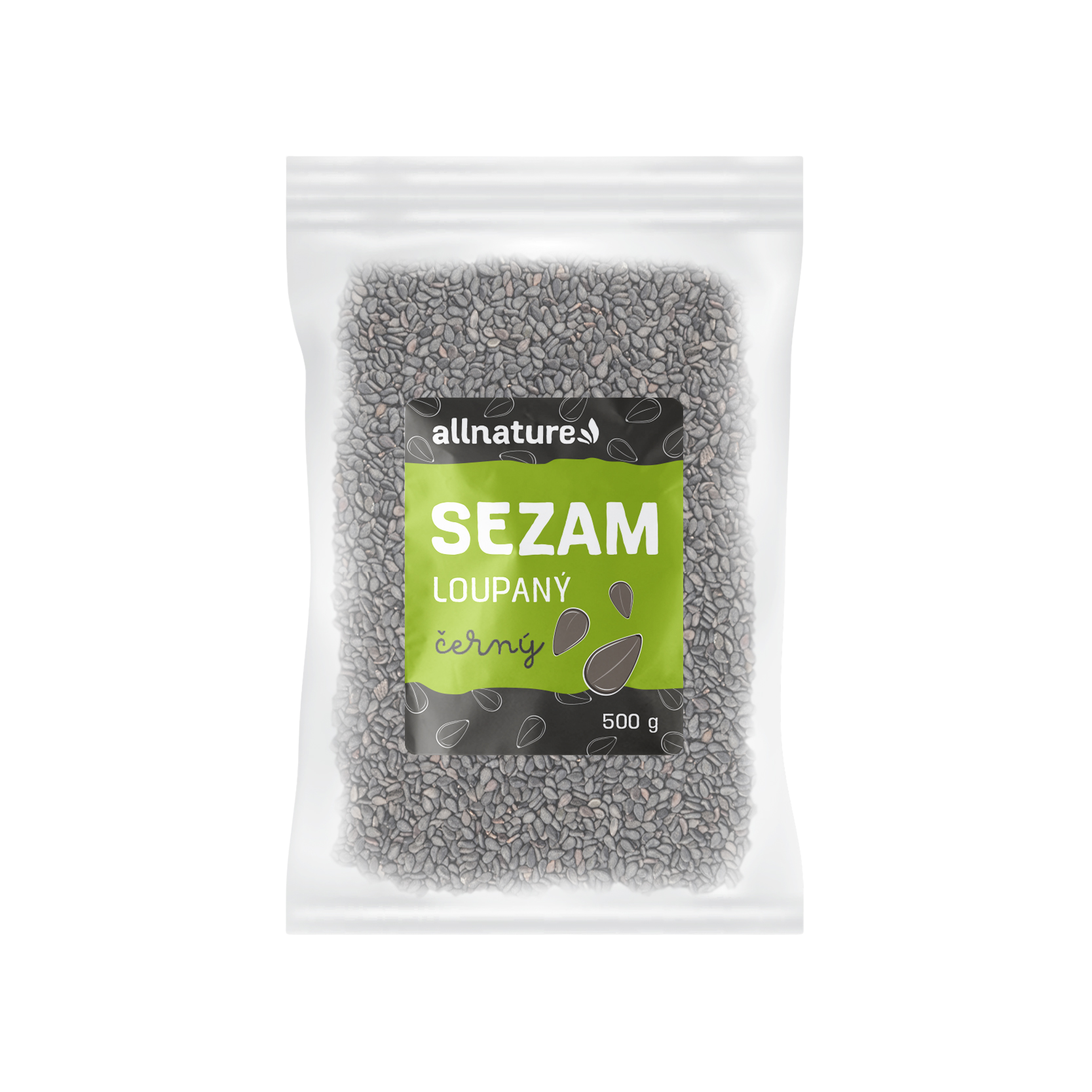 Allnature Sezam čierny 500 g