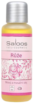 Masážny olej Ruža BIO SALOOS Naturcosmetics 50 ml