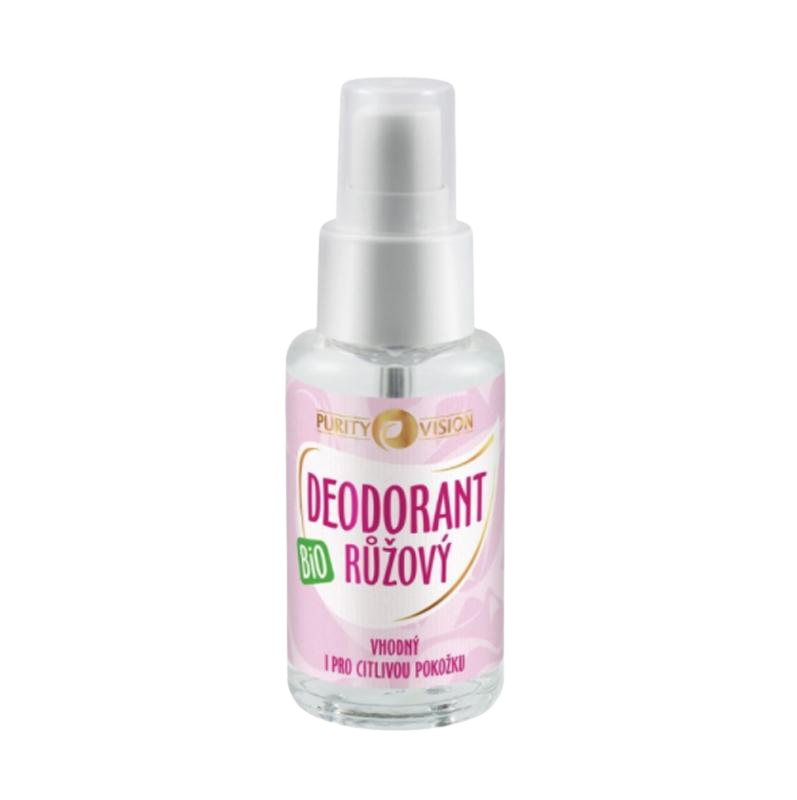 PURITY VISION Bio Ružový dezodorant 50 ml