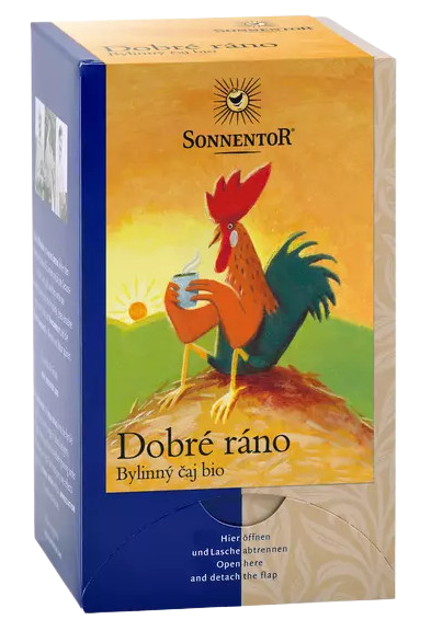 SONNENTOR Dobré ráno Bio bylinný čaj 20ks 18 x 1.5 g