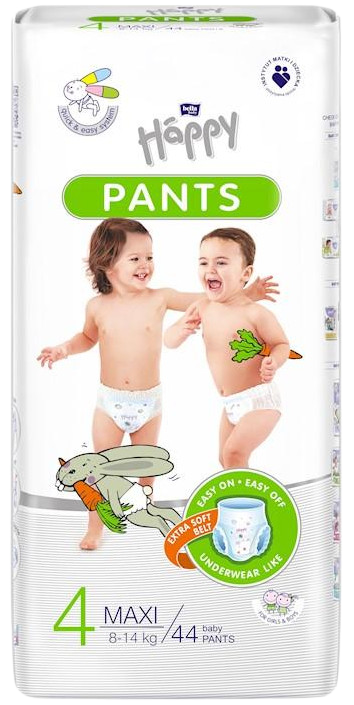 BELLA Pants Maxi detské plienkové nohavičky 8-14 kg 44 ks