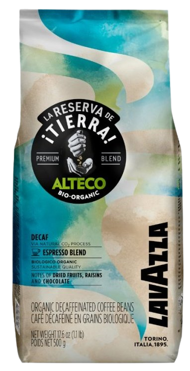 LAVAZZA Rezerva ¡Tierra! Alteco Bio-organic Decaf (bez kofeínu) - zrnková 500 g
