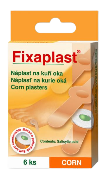 FIXAplast CORN náplasť na kurie oká 6ks kúpite na Pilulka.sk