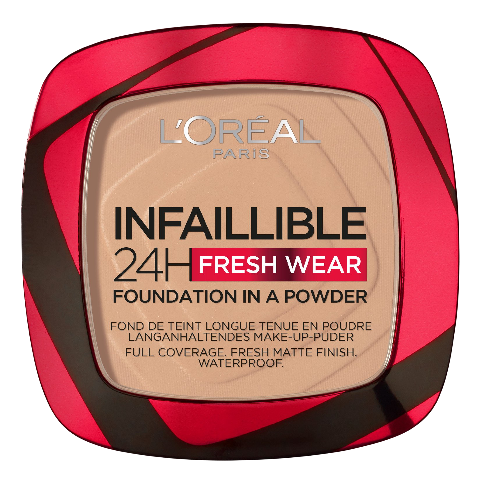L'ORÉAL PARIS Infaillible 24H Fresh Wear make-up-púder 120 Vanilla 9 g