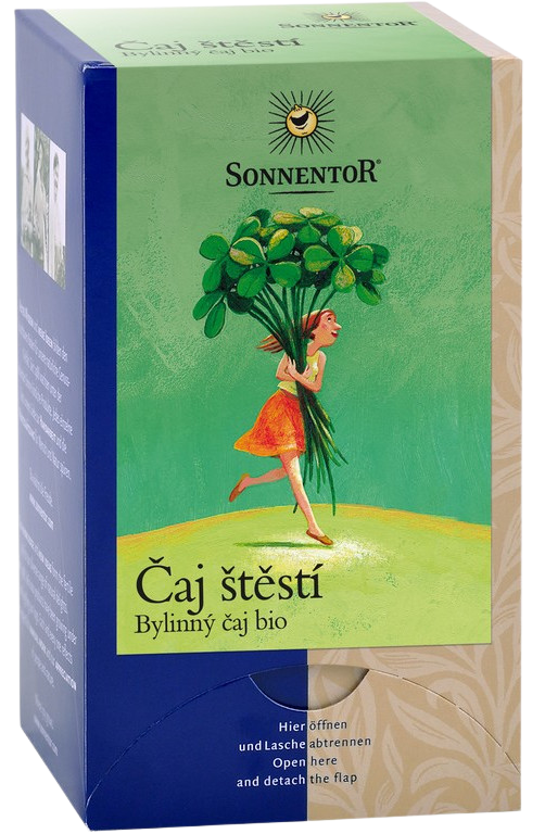 SONNENTOR Bio Čaj šťastia dvojkomorový 18 x 1.5 g