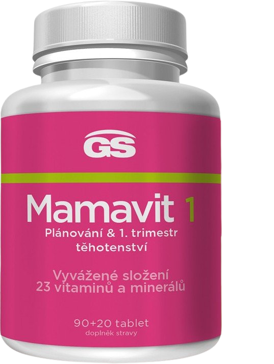 Fotografie GS Mamavit 1 Plánování a 1. trimestr 110 tablet
