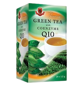 HERBEX Premium green tea s Q10 20 x 1,5g