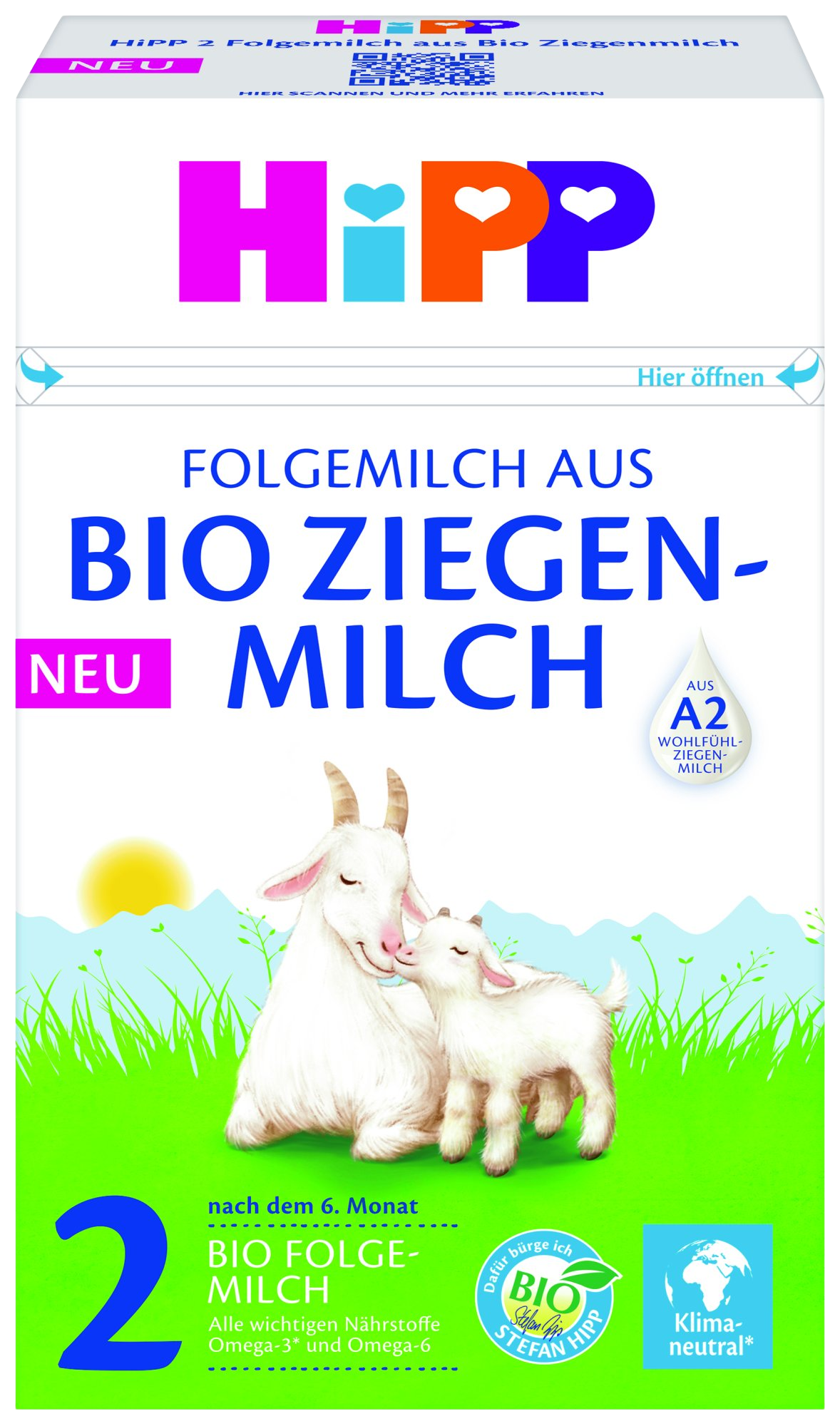 HIPP 2 BIO Kozie mlieko 400 g kúpite na Pilulka.sk