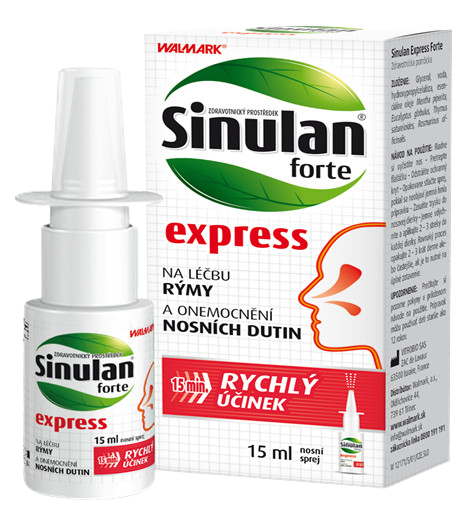 WALMARK Sinulan Express Forte spray 15 ml kúpite na Pilulka.sk