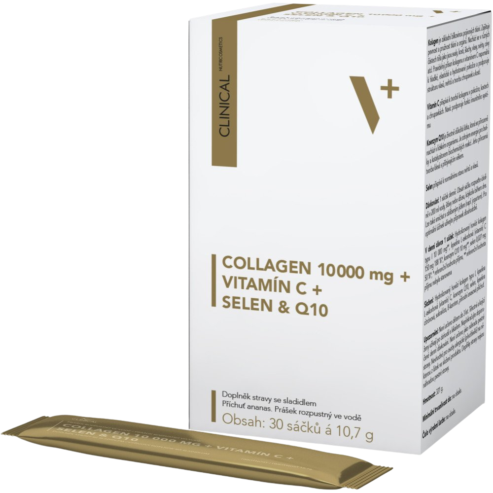Clinical Collagen 10000mg+vitC+selen &Q10 30x10.7g