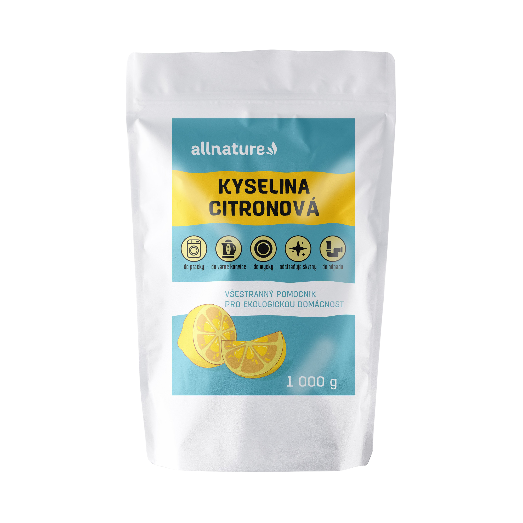Allnature Kyselina citrónová kyselina citrónová v prášku 1000 g