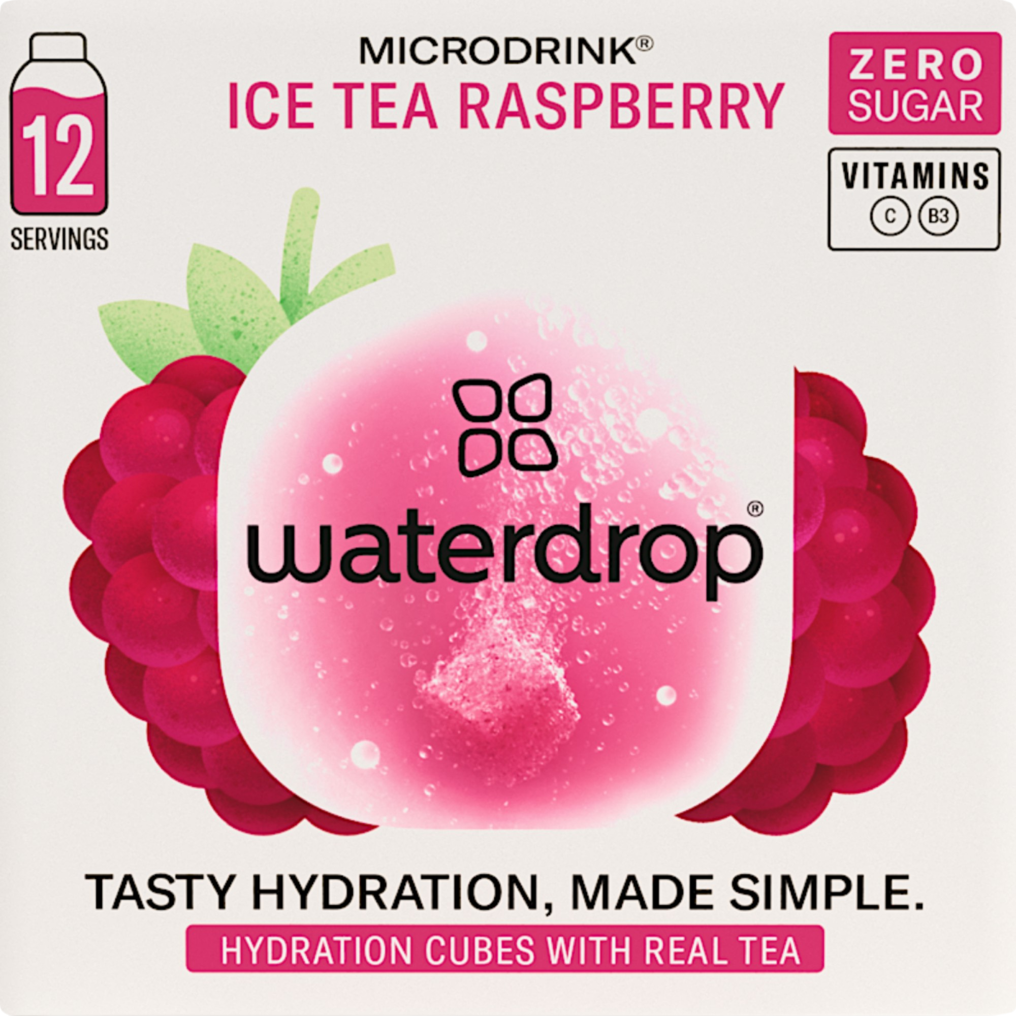 Waterdrop Ice Tea Raspberry 12 ks koupíte na Pilulka.cz