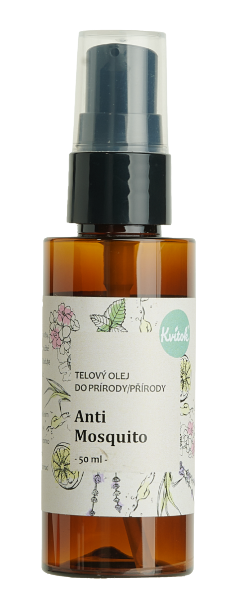 KVITOK Repelentní tělový olej Anti Mosquito 50 ml