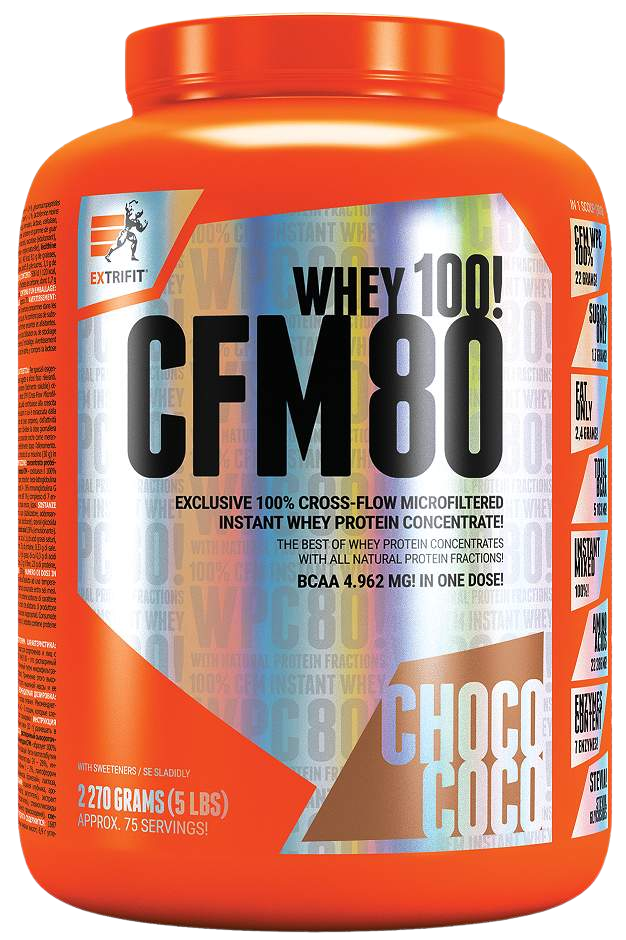 EXTRIFIT CFM Instant Whey 80 choco coco 2.27 kg