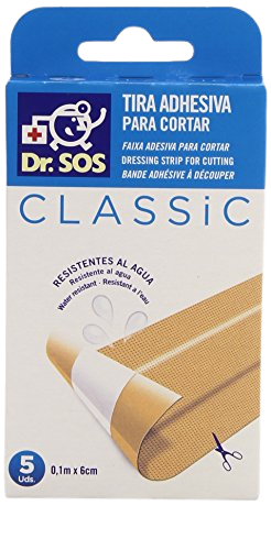 DR. SOS Classic náplasť pásy vodeodolné 5 ks kúpite na Pilulka.sk