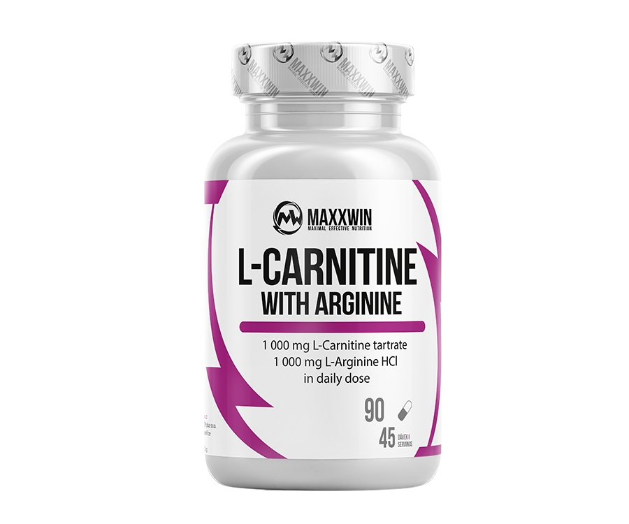 MAXXWIN L-carnitine arginín 90 kapsúl
