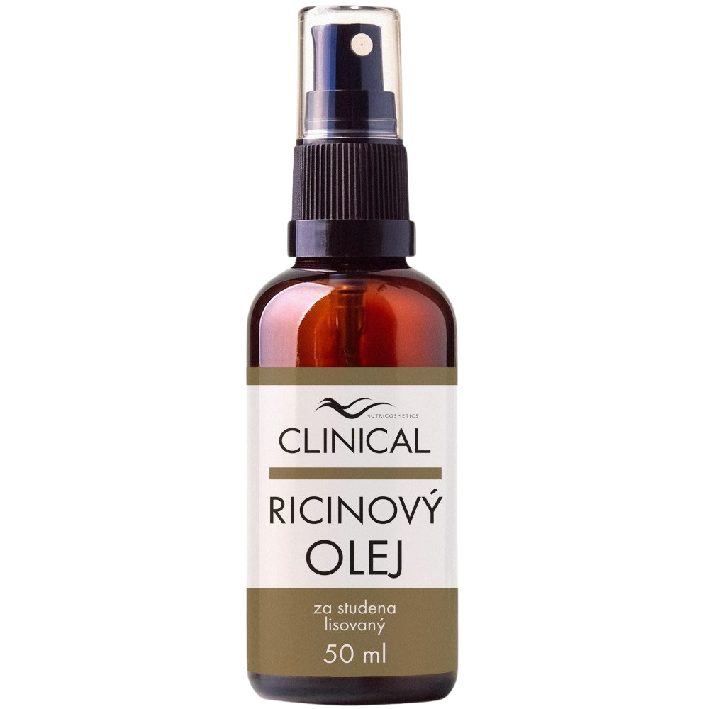 Clinical Ricinový olej za studena lisovaný 50ml