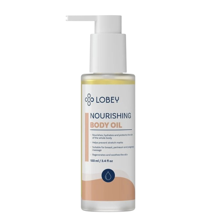 LOBEY Pěstící tělový olej 100 ml
