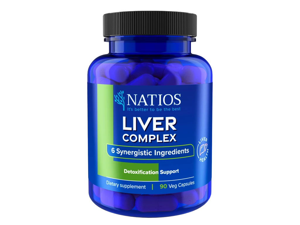 Fotografie NATIOS Liver Complex, Komplex 6 složek na játra 90 kapslí