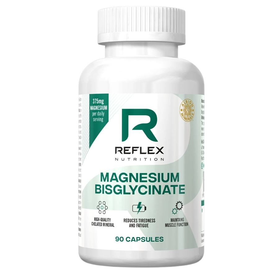 Reflex Nutrition Magnesium Bisglycinate kapsuly na účinné doplnenie horčíka 90 cps