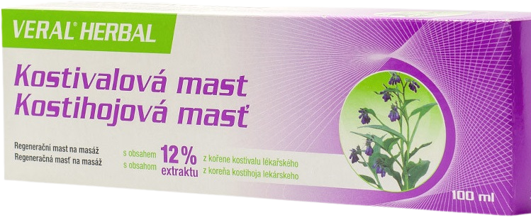 HERBACOS VERAL HERBAL Kostihojová masť 100 ml kúpite na Pilulka.sk
