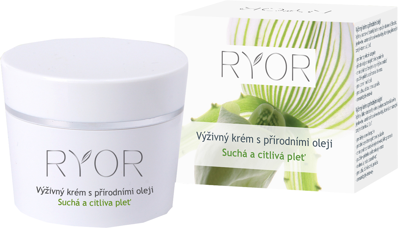 RYOR Výživný krém s prírodnými olejmi 50 ml