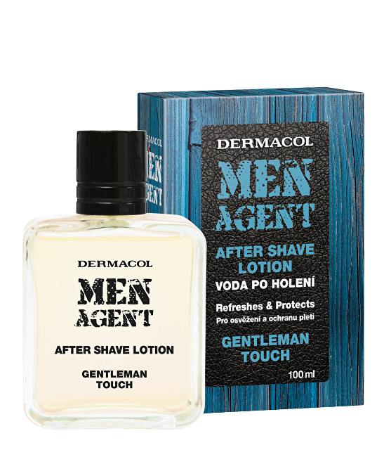 DERMACOL MEN AGENT Voda po holení Gentleman touch 100 ml