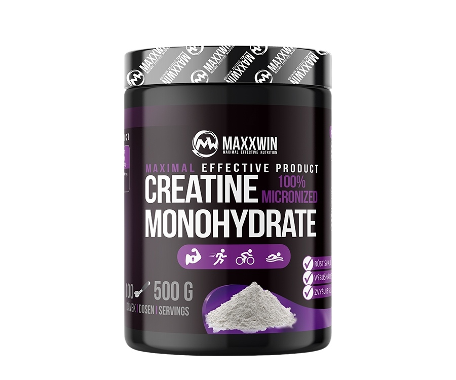 MAXXWIN 100% Creatine Monohydrate Micronized 500 g koupíte na Pilulka.cz