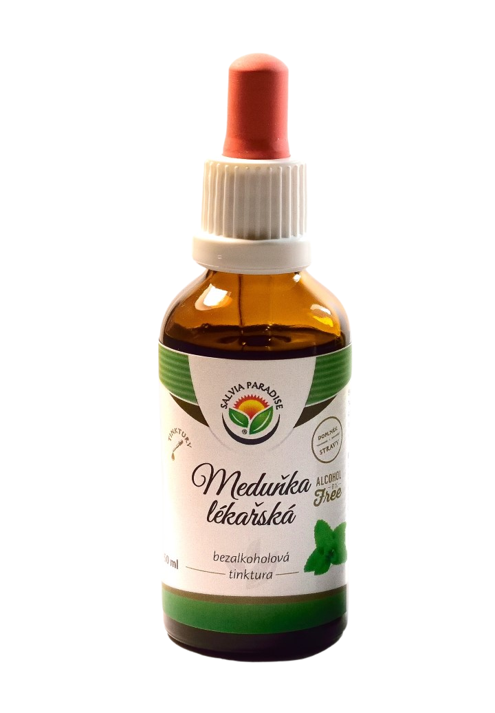 Salvia Paradise Medovka lekárska bezalkoholová tinktura tinktúra pre duševnú pohodu 50 ml